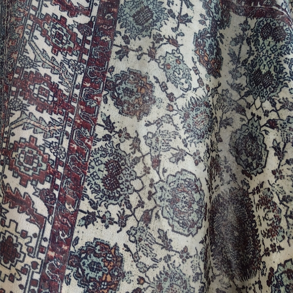 ZARA Size M Sheer Kimono Cover-Up Jacket Top NWOT - Picture 15 of 16